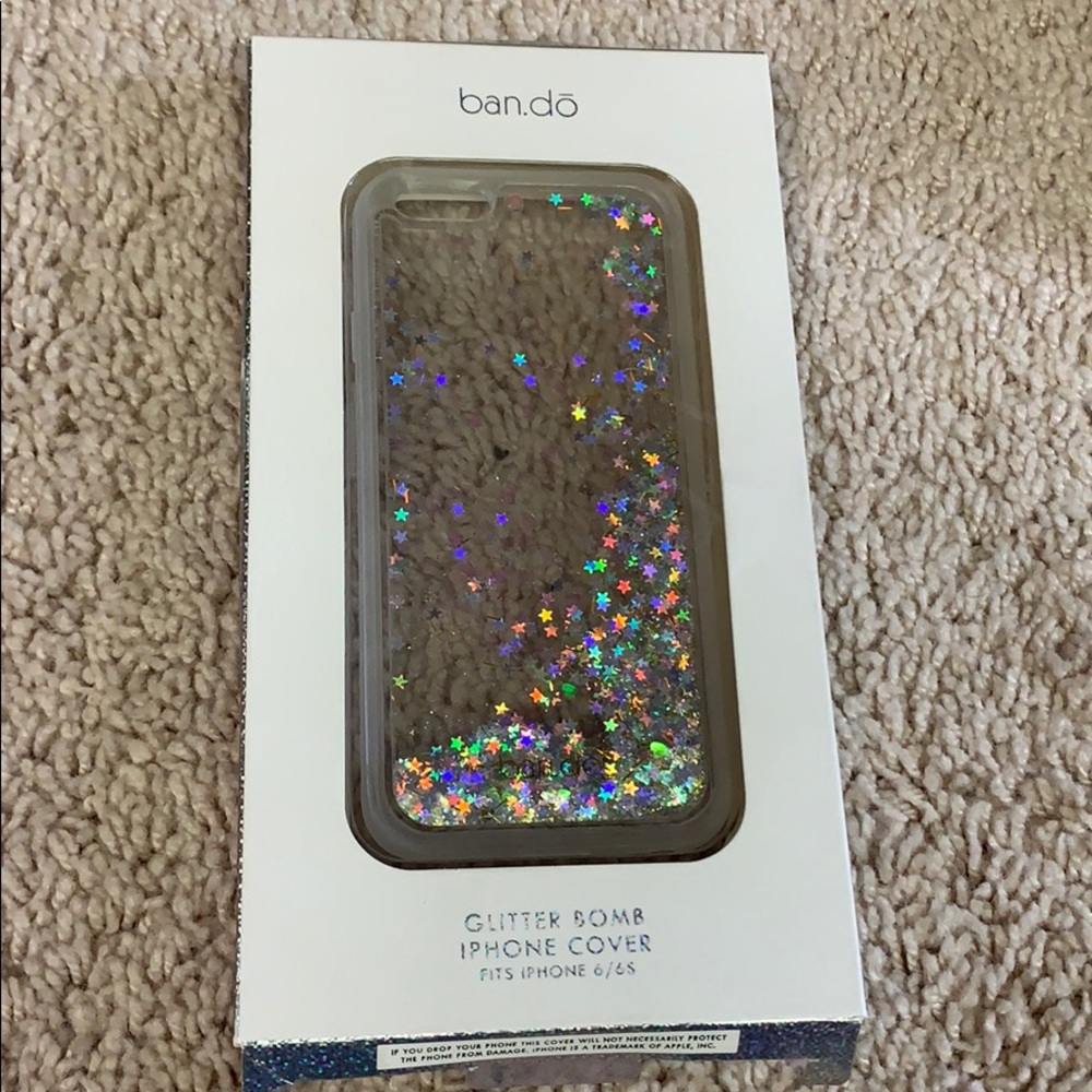 Ban.do iPhone 6/6s glitter bomb case NEW